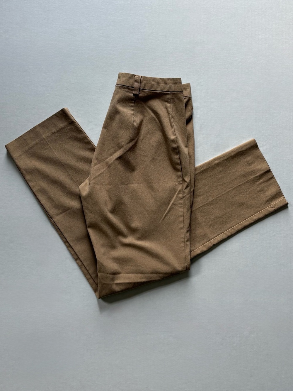 Vintage Gap Factory Juniors 1 Straight Leg Ankle Pants Khaki Stretch